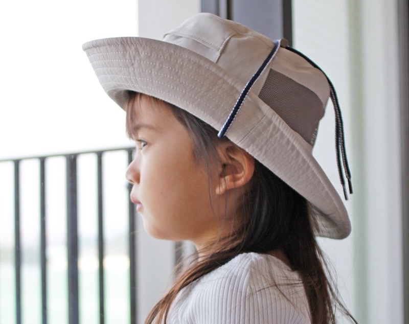 子どももカッコよくかぶれるハット。お父さんとお揃いで！